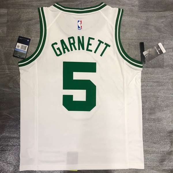 Boston Celtics White Classics Basketball Jersey (Hot Press)