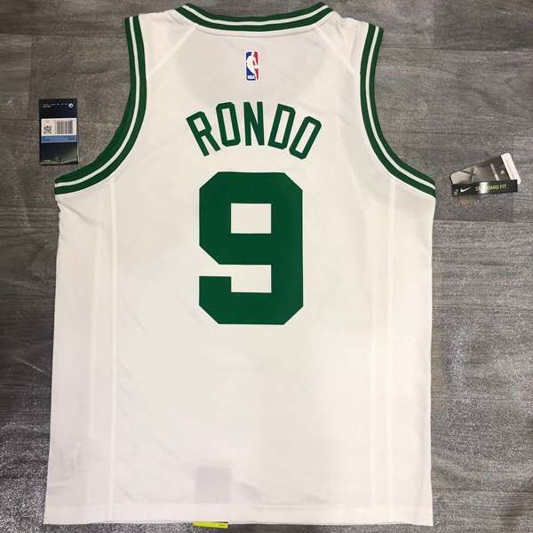 Boston Celtics White Classics Basketball Jersey (Hot Press)