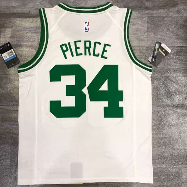 Boston Celtics White Classics Basketball Jersey (Hot Press)