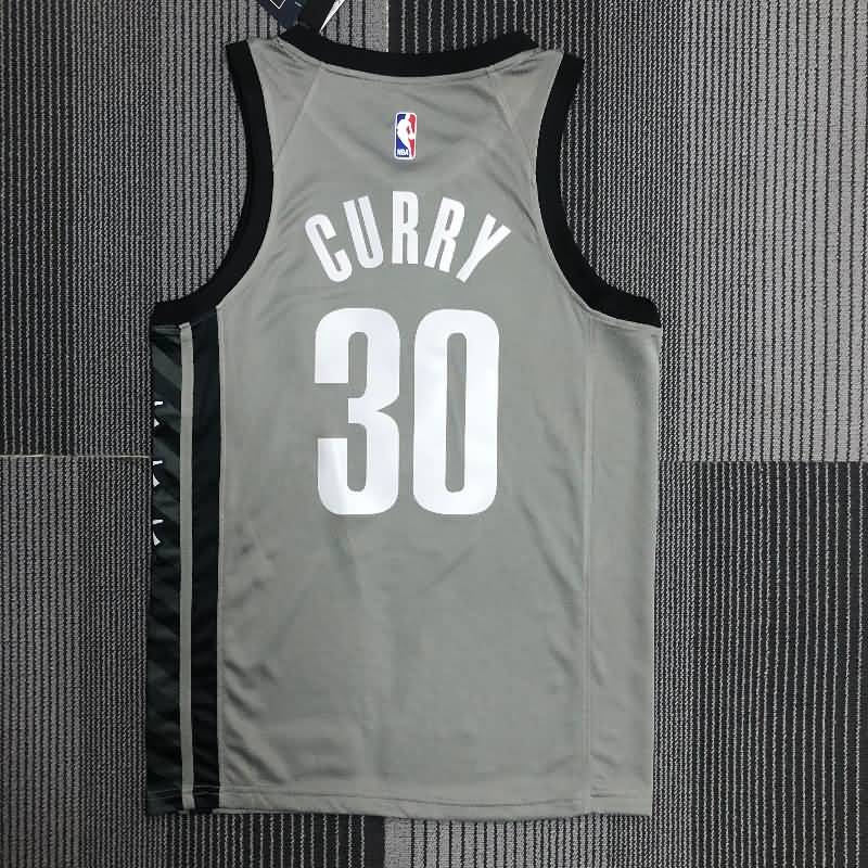 Brooklyn Nets 20/21 Grey AJ Basketball Jersey (Hot Press)