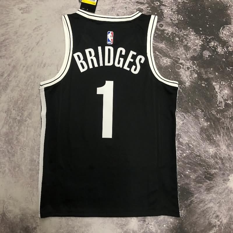 Brooklyn Nets 20/21 Black Basketball Jersey (Hot Press)