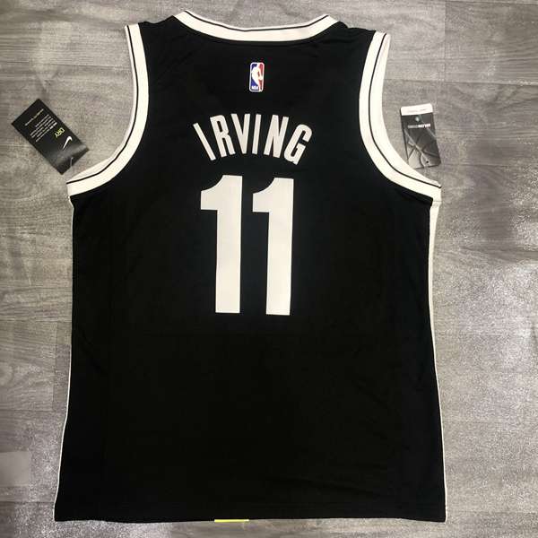 Brooklyn Nets 20/21 Black Basketball Jersey (Hot Press)