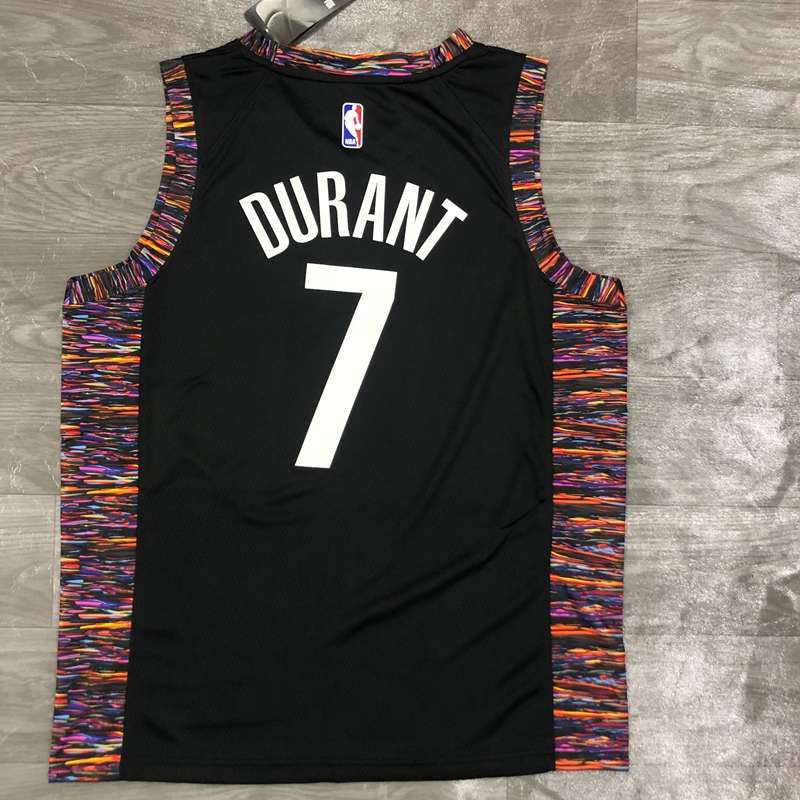 Brooklyn Nets 2020 Black City Basketball Jersey (Hot Press)