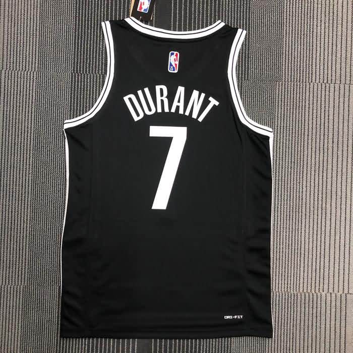 Brooklyn Nets 21/22 Black Basketball Jersey (Hot Press)