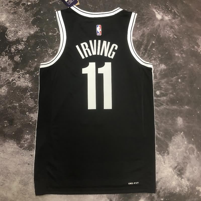 Brooklyn Nets 22/23 Black Basketball Jersey (Hot Press)