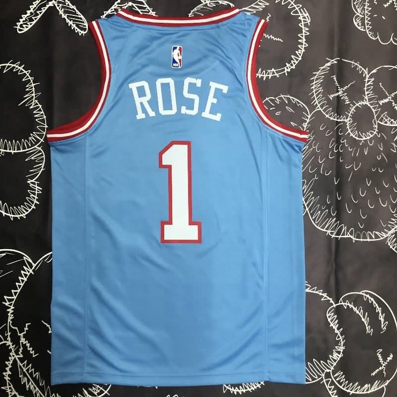 Chicago Bulls 2020 Blue City Basketball Jersey (Hot Press)