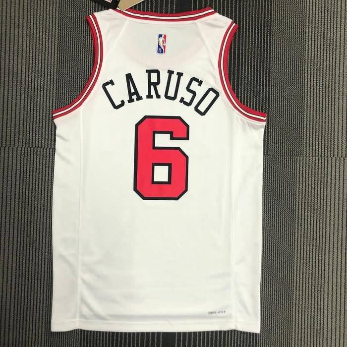 Chicago Bulls 21/22 White Basketball Jersey (Hot Press)