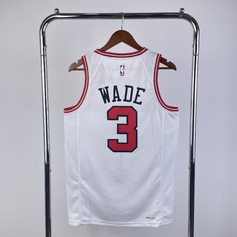 Chicago Bulls 22/23 White Basketball Jersey (Hot Press)