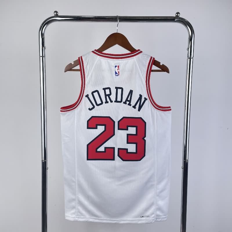 Chicago Bulls 22/23 White Basketball Jersey (Hot Press)