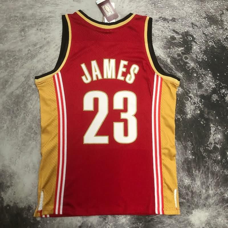 Cleveland Cavaliers 2003/04 Red Classics Basketball Jersey (Hot Press)