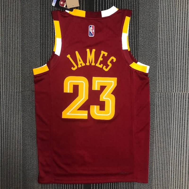 Cleveland Cavaliers 21/22 Red City Basketball Jersey (Hot Press)