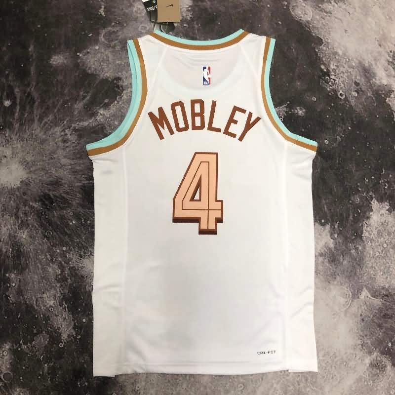 Cleveland Cavaliers 22/23 White City Basketball Jersey (Hot Press)