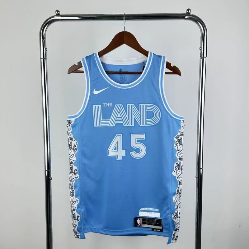 Cleveland Cavaliers 24/25 Blue City Basketball Jersey (Hot Press) Cleveland Cavaliers 24/25 Blue City Basketball Jersey (Hot Press)