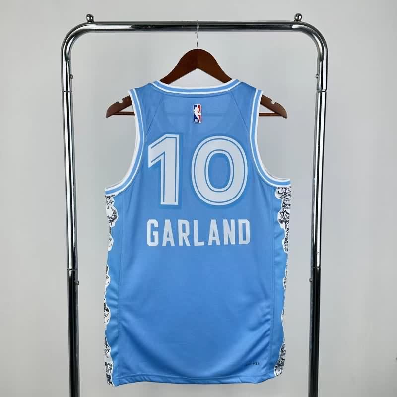 Cleveland Cavaliers 24/25 Blue City Basketball Jersey (Hot Press)