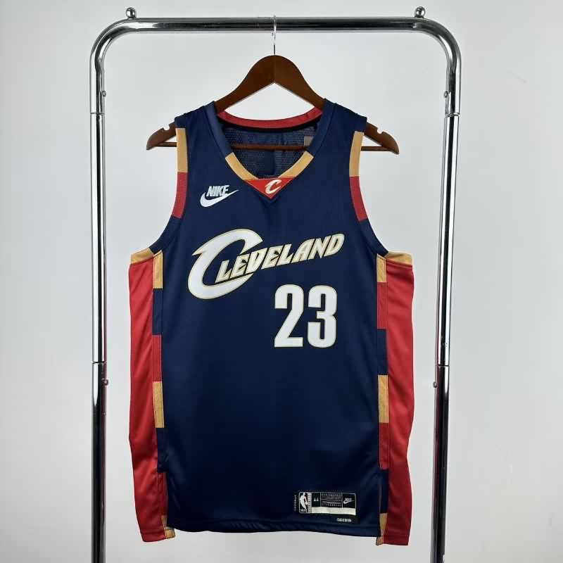 Cleveland Cavaliers 25/26 Dark Blue Classics Basketball Jersey (Hot Press) Cleveland Cavaliers 25/26 Dark Blue Classics Basketball Jersey (Hot Press)