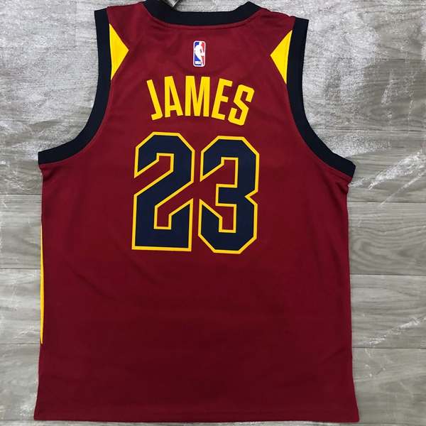 Cleveland Cavaliers Red Basketball Jersey (Hot Press)