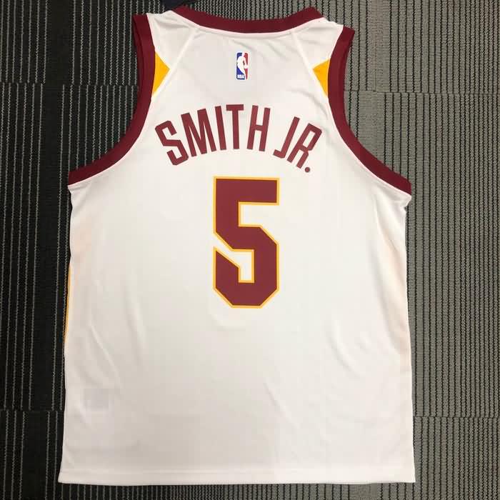 Cleveland Cavaliers White Basketball Jersey (Hot Press)