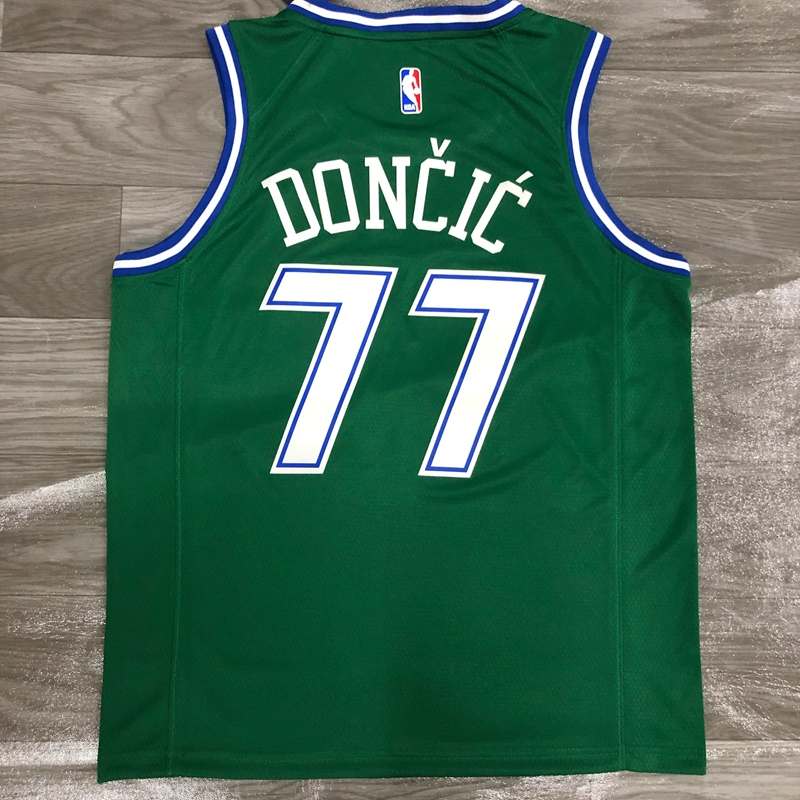 Dallas Mavericks 20/21 Green Basketball Jersey (Hot Press)