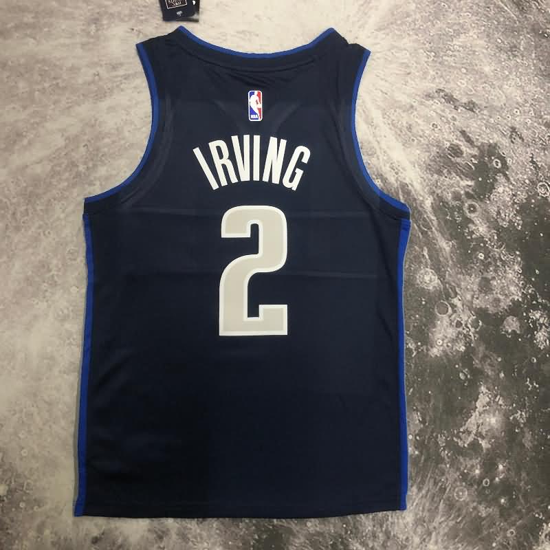 Dallas Mavericks 2020 Dark Blue Basketball Jersey (Hot Press)