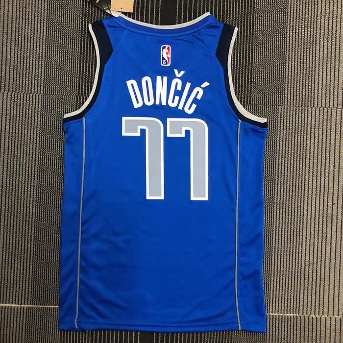 Dallas Mavericks 21/22 Blue Basketball Jersey (Hot Press)