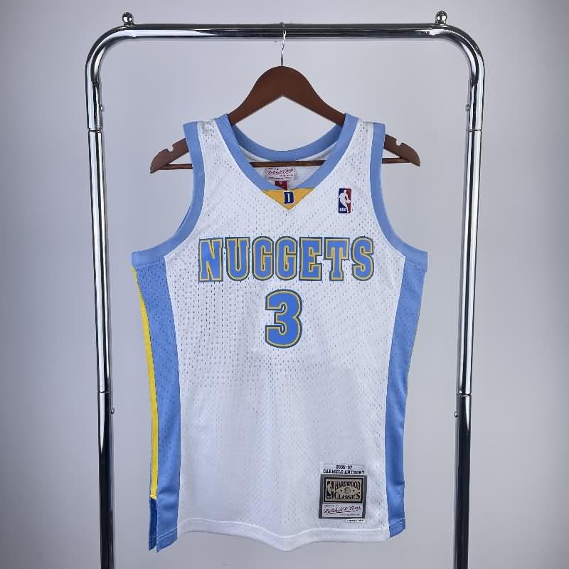 Denver Nuggets 2006/07 White Classics Basketball Jersey (Hot Press)