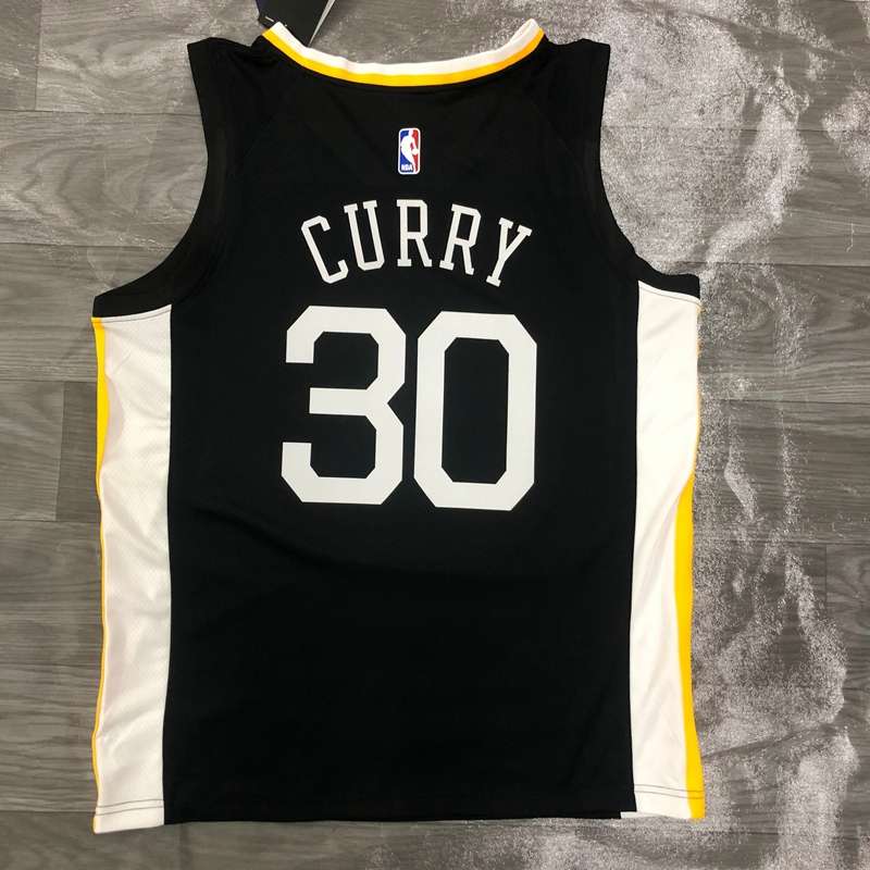 Golden State Warriors 2019 Black City Basketball Jersey (Hot Press)