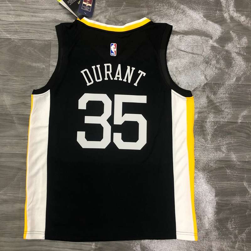 Golden State Warriors 2019 Black City Basketball Jersey (Hot Press)