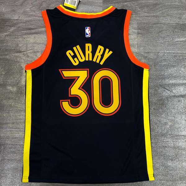 Golden State Warriors 20/21 Dark Blue City Basketball Jersey (Hot Press)