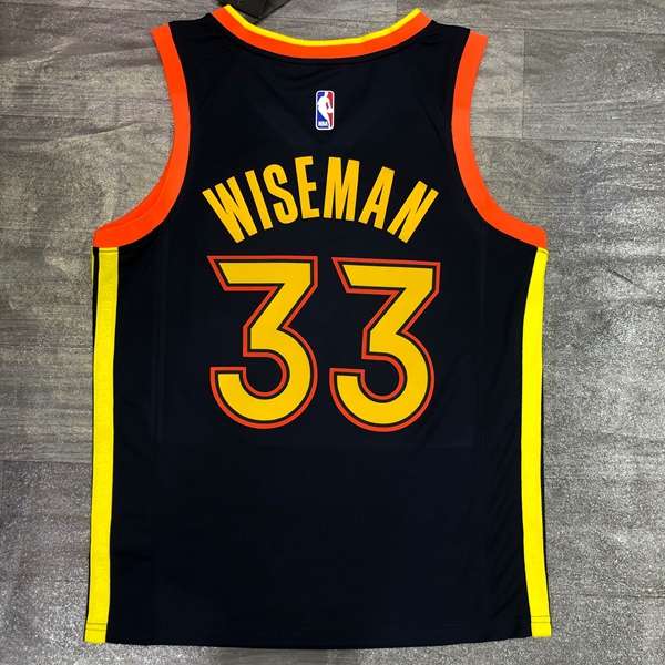 Golden State Warriors 20/21 Dark Blue City Basketball Jersey (Hot Press)