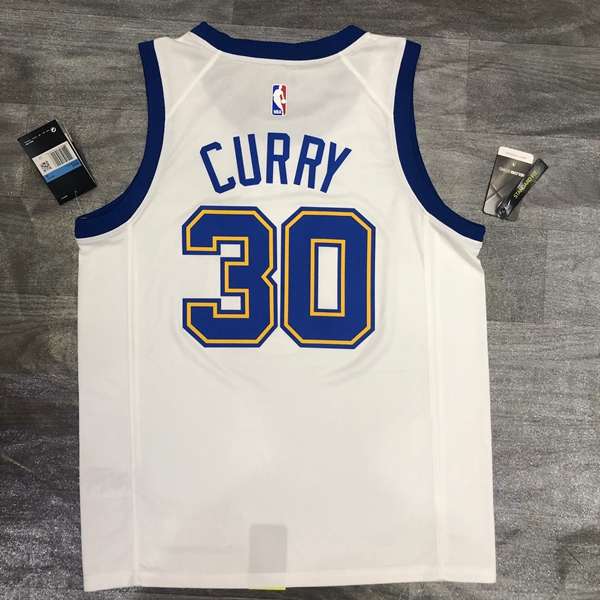 Golden State Warriors 20/21 White Socks Basketball Jersey (Hot Press)