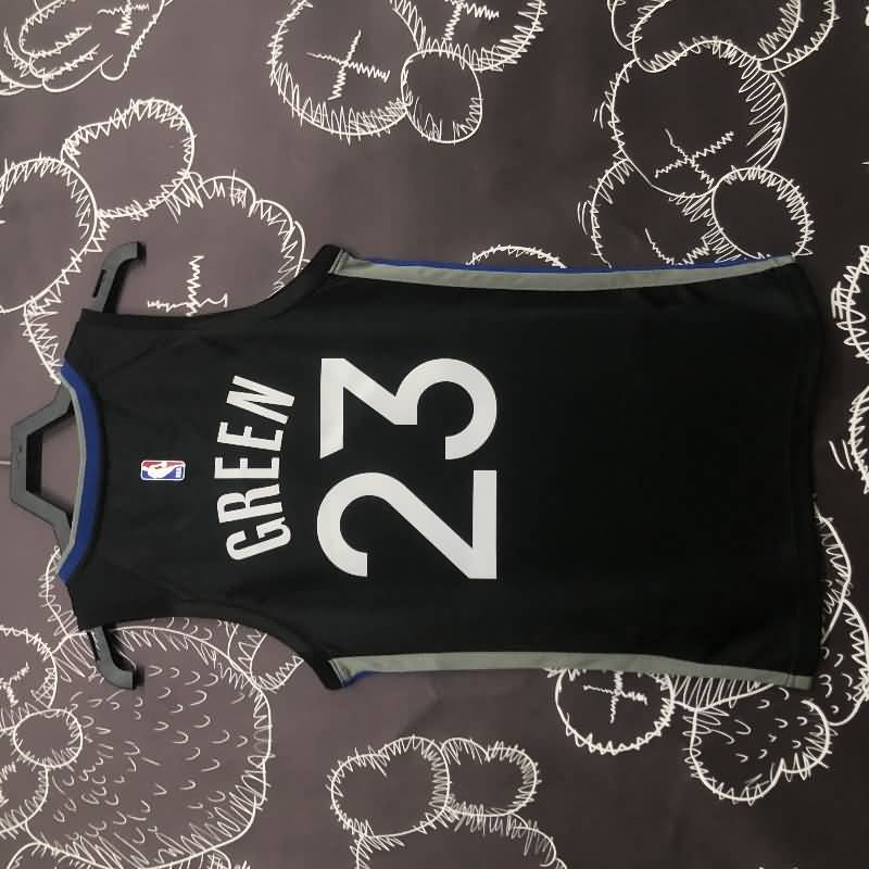 Golden State Warriors 2020 Black Basketball Jersey (Hot Press)