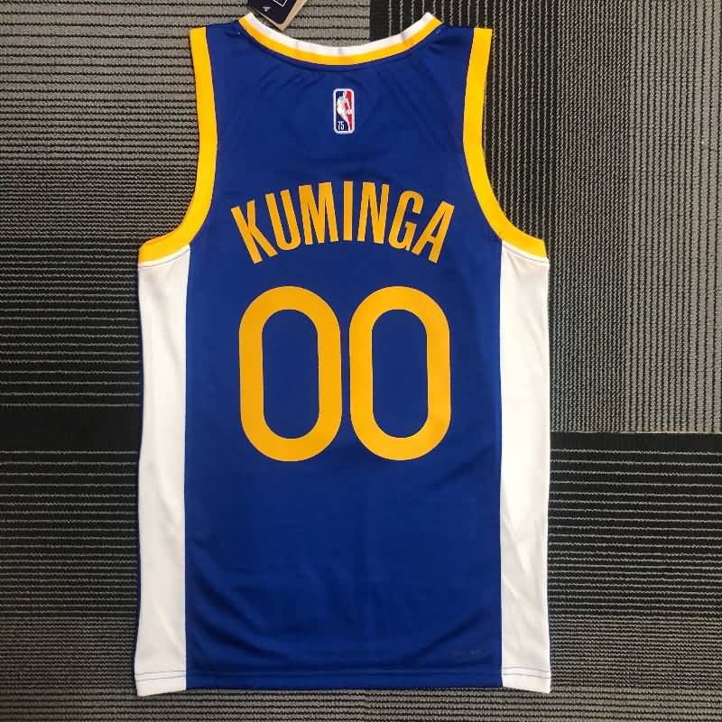 Golden State Warriors 21/22 Blue Basketball Jersey (Hot Press)