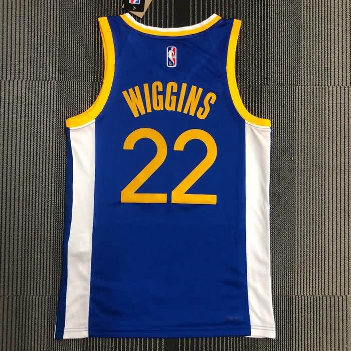 Golden State Warriors 21/22 Blue Basketball Jersey (Hot Press)