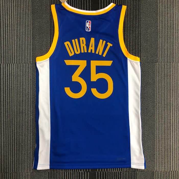 Golden State Warriors 21/22 Blue Basketball Jersey (Hot Press)