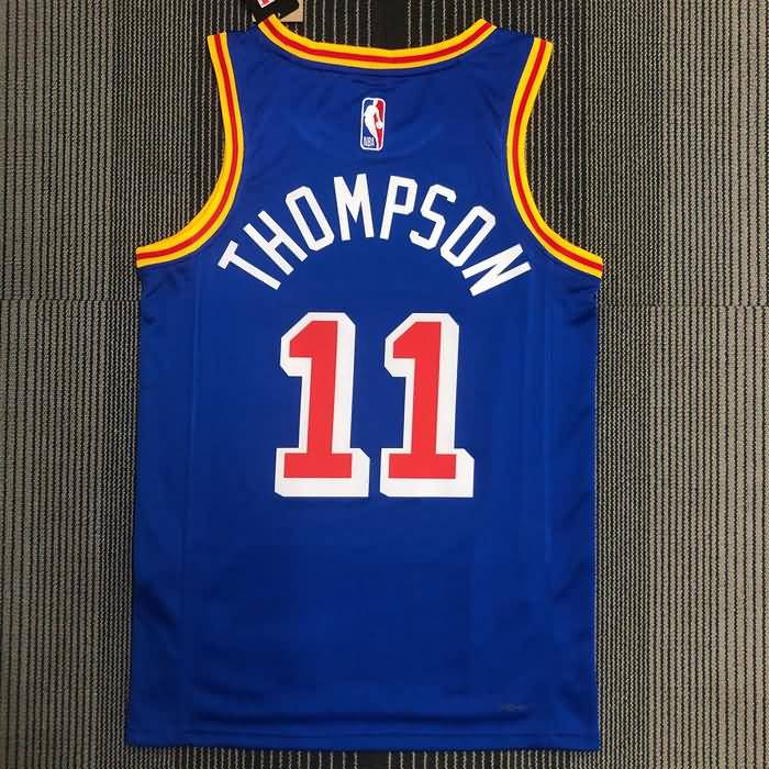 Golden State Warriors 21/22 Blue Classics Basketball Jersey (Hot Press)