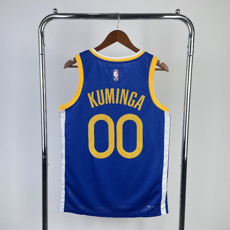 Golden State Warriors 22/23 Blue Basketball Jersey (Hot Press)