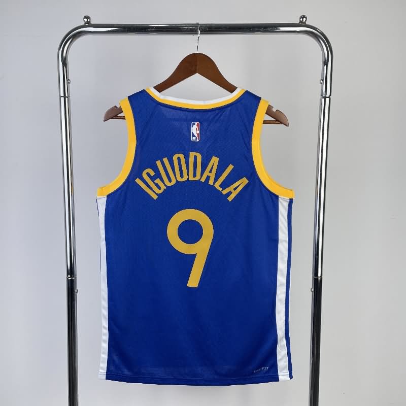 Golden State Warriors 22/23 Blue Basketball Jersey (Hot Press)