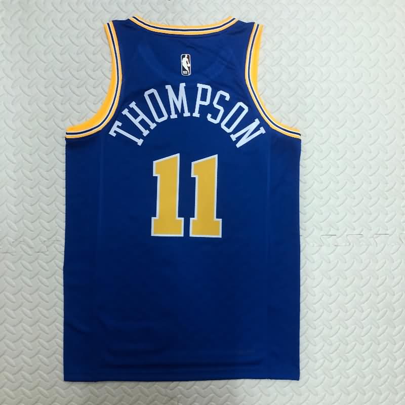 Golden State Warriors Blue Classics Basketball Jersey (Hot Press)