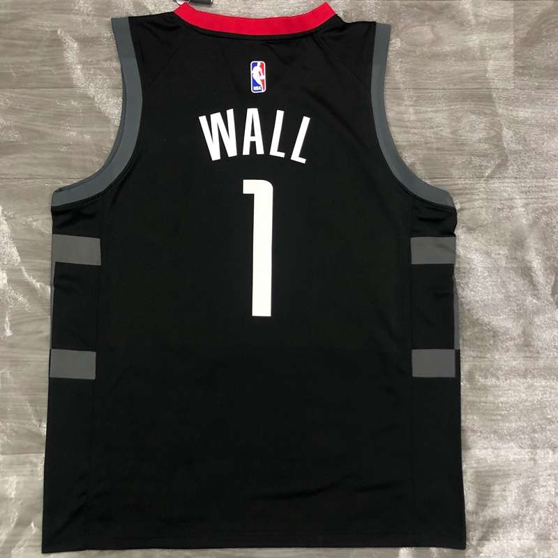 Houston Rockets 20/21 Black AJ Basketball Jersey (Hot Press)