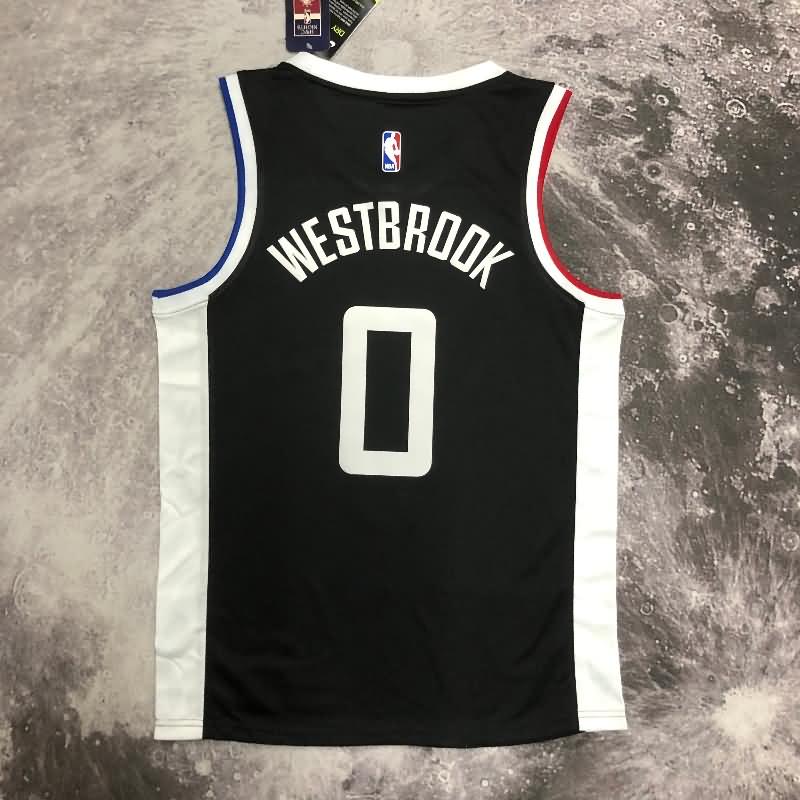 Los Angeles Clippers 20/21 Black City Basketball Jersey (Hot Press)