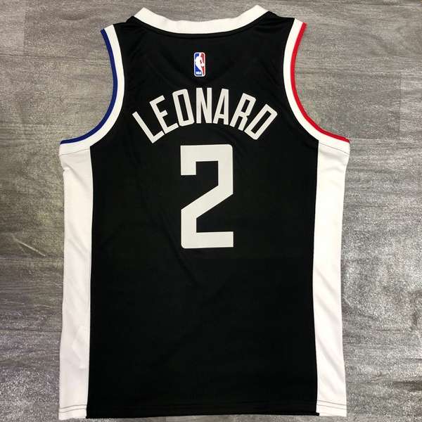 Los Angeles Clippers 20/21 Black City Basketball Jersey (Hot Press)