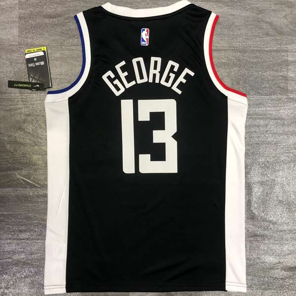 Los Angeles Clippers 20/21 Black City Basketball Jersey (Hot Press)