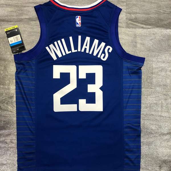 Los Angeles Clippers 2020 Blue Basketball Jersey (Hot Press)