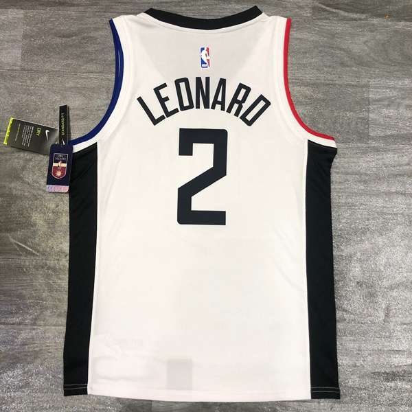 Los Angeles Clippers 2020 White City Basketball Jersey (Hot Press)