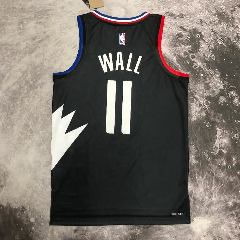 Los Angeles Clippers 22/23 Black AJ Basketball Jersey (Hot Press)