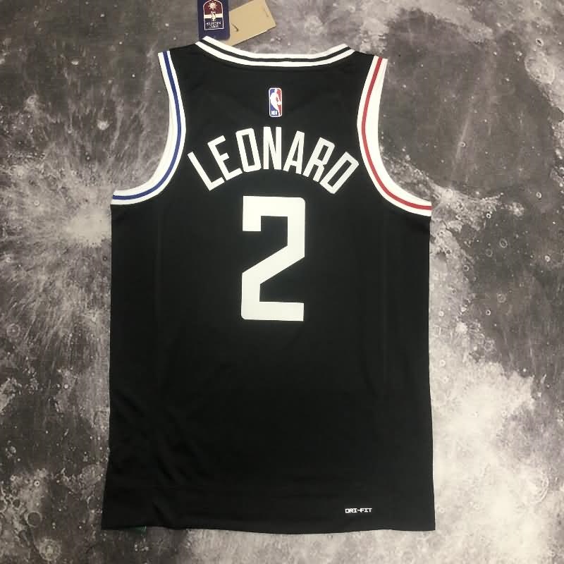 Los Angeles Clippers 22/23 Black City Basketball Jersey (Hot Press)