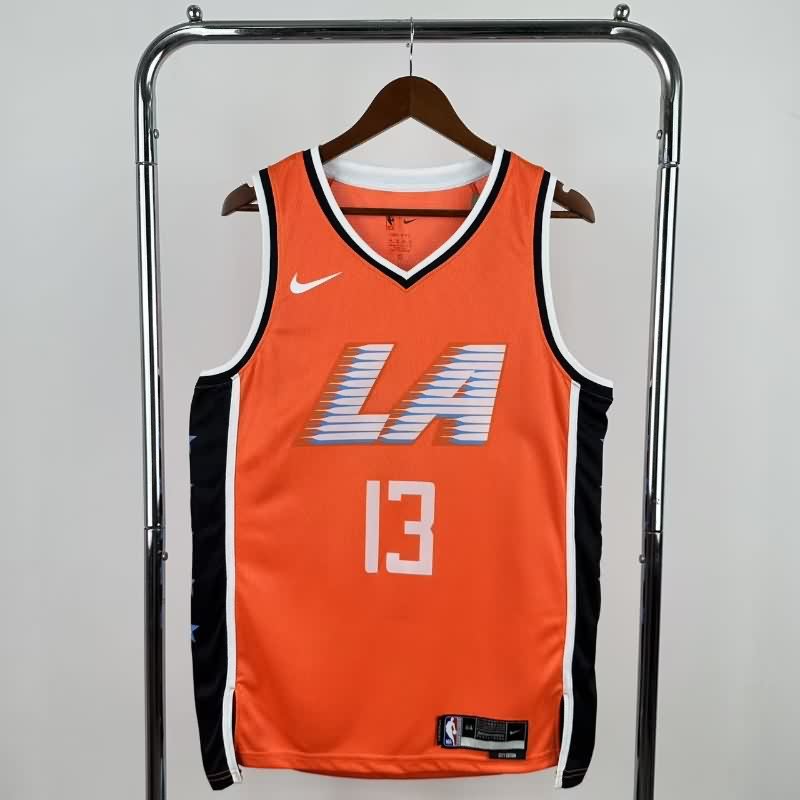 Los Angeles Clippers 25/26 Orange City Basketball Jersey (Hot Press) Los Angeles Clippers 25/26 Orange City Basketball Jersey (Hot Press)