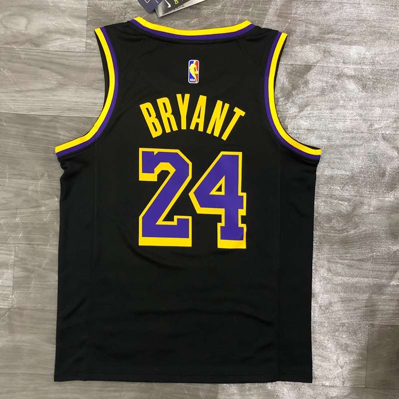 Los Angeles Lakers 20/21 Black Basketball Jersey (Hot Press)