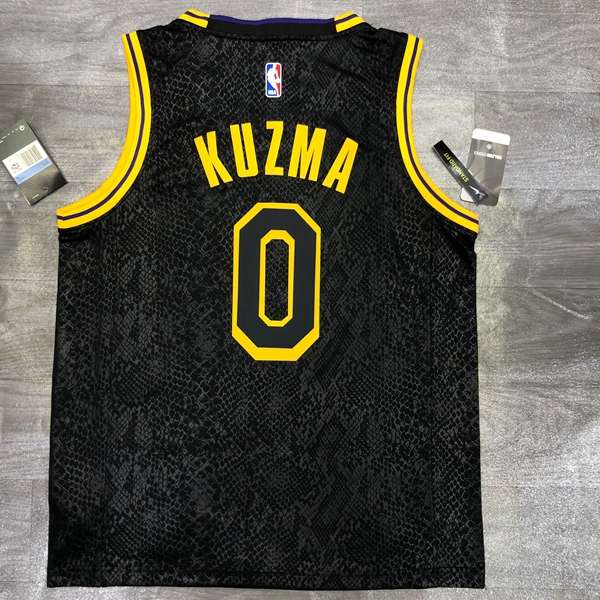 Los Angeles Lakers 2020 Black City Basketball Jersey (Hot Press)