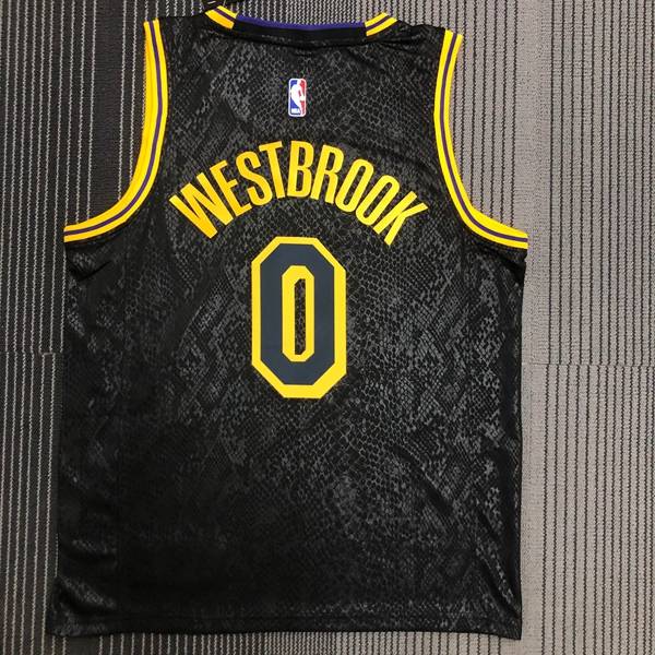 Los Angeles Lakers 2020 Black City Basketball Jersey (Hot Press)